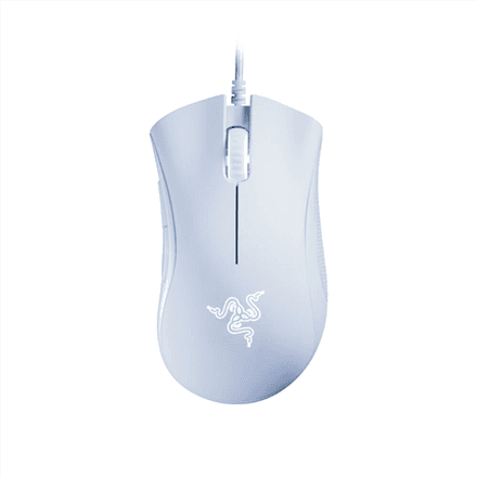 Razer | Gaming Mouse | DeathAdder Essential Ergonomic | Optical mouse | Wired | White – image 1