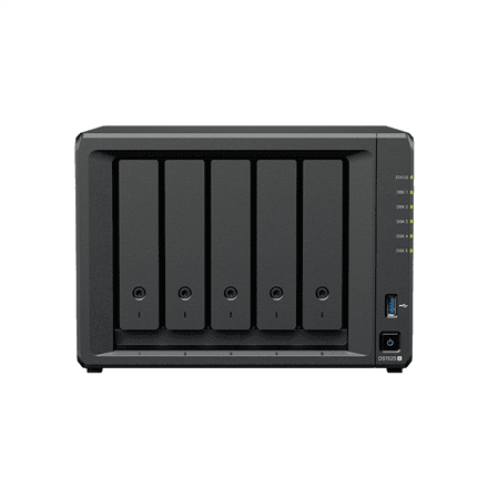 Synology DiskStation | DS1525+ | AMD Ryzen | V1500B | 8 GB | DDR4 | Black – nuotrauka 1
