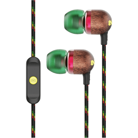 Marley | Earbuds | Smile Jamaica | Wired | In-ear | Microphone | Rasta – image 1