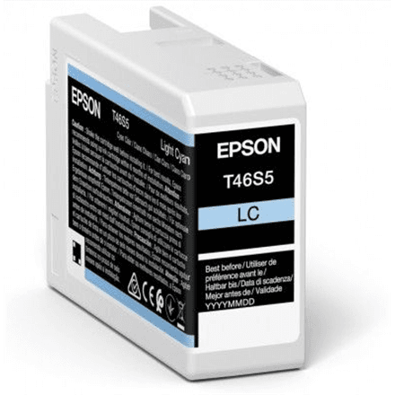 Epson UltraChrome Pro 10 ink | T46S5 | Ink cartrige | Light Cyan – nuotrauka 1