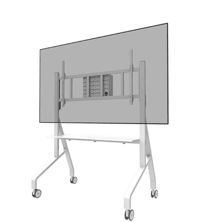 Neomounts Floor stand FL50-575WH1 TV trolley – image 1