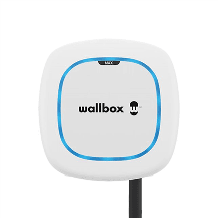 Wallbox Electric Vehicle charge | Pulsar Max | 22 kW | Wi-Fi, Bluetooth | 5 m | White – nuotrauka 1