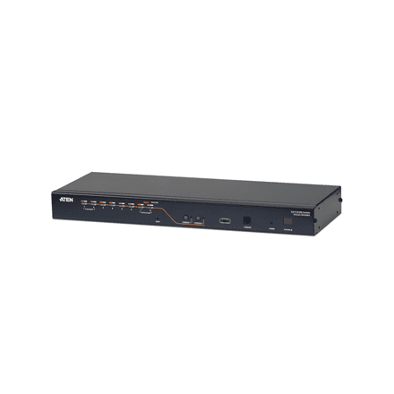 Aten | KH2508A 2-Console 8-Port Cat 5 KVM Switch with Daisy-Chain Port – nuotrauka 1