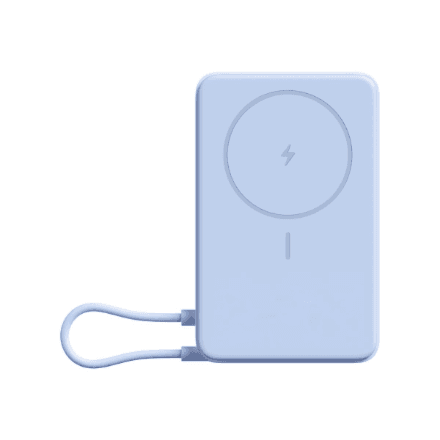 Xiaomi Magnetic Power Bank 10000 with Built-in | 10000 mAh | Blue – nuotrauka 1