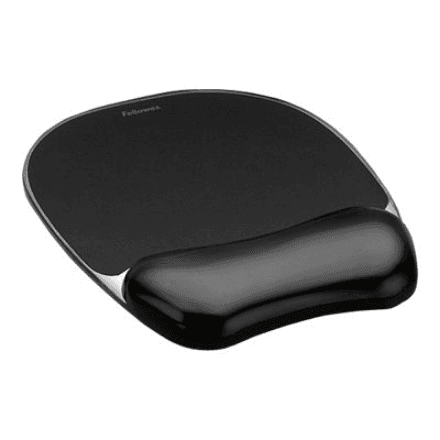Fellowes Mouse pad with wrist support CRYSTAL – image 1