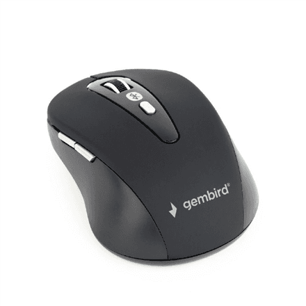 Gembird | MUSWB-6B-01 | Optical Mouse | Bluetooth v.3.0 | Black – image 1