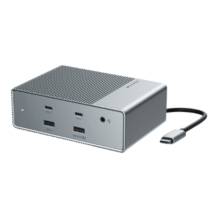 Hyper HyperDrive Universal GEN2 15-in-1 USB-C Triple Video Docking Station For MST enabled devices – nuotrauka 1
