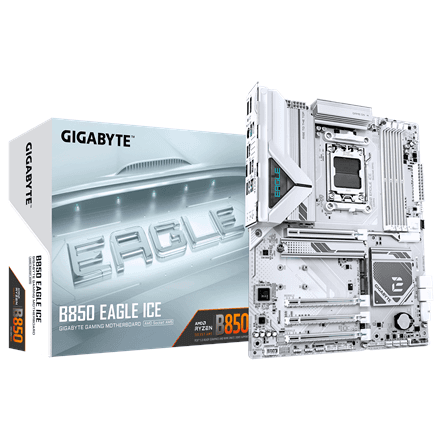 Gigabyte B850 EAGLE ICE Processor family AMD – nuotrauka 1