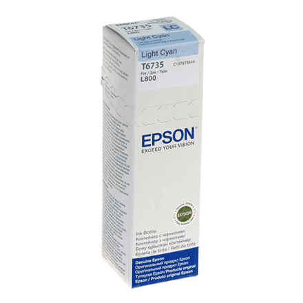 Epson T6735 Ink bottle 70ml | Ink Cartridge | Light Cyan – nuotrauka 1