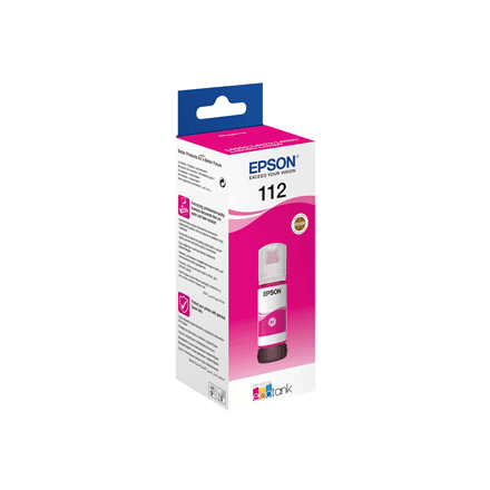 Epson 112 EcoTank Pigment | C13T06C34A | Ink Bottle | Magenta – image 1