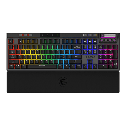 MSI STRIKE PRO WIRELESS Gaming keyboard – nuotrauka 1