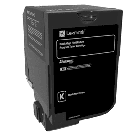 Lexmark 25K Black Return Program Toner Cartridge (CX725) | Lexmark Black – nuotrauka 1