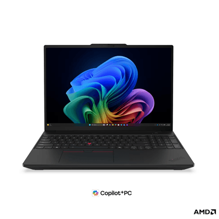 Lenovo ThinkPad T16 G5 AMD · Black · 16 " – nuotrauka 1