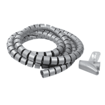 Cable Spiral Wrapping Band 2500*25 mm, silver – nuotrauka 1