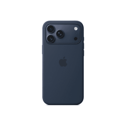 Apple iPhone 17 Pro Max Silicone Case with MagSafe – Midnight | Apple – nuotrauka 1