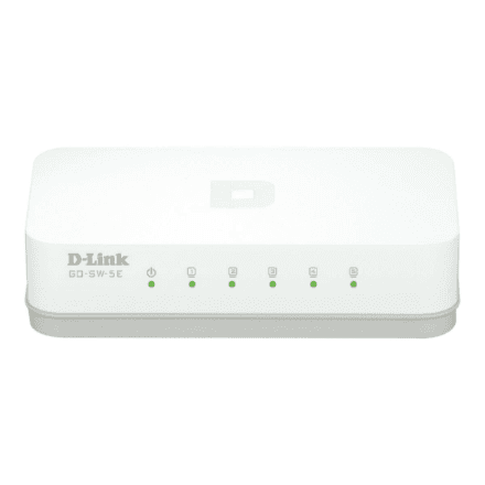 D-Link | 5-Port Fast Ethernet Easy Desktop Switch | GO-SW-5E/E – image 1