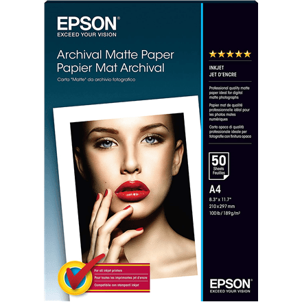 Archival Matte Paper - A4 - 50 Sheets | A4 – image 1