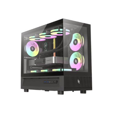Gamemax Case | NEX C31 BK | MATX/BTF – image 1