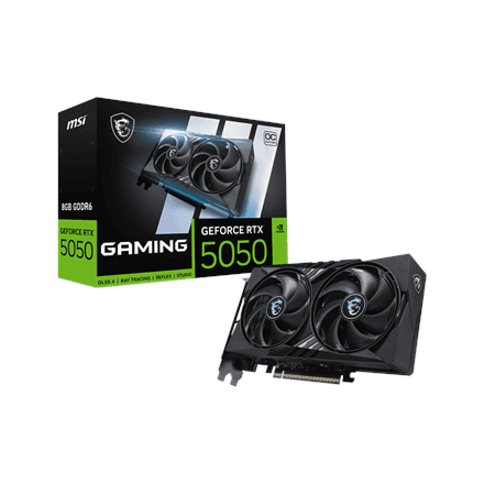 MSI GeForce RTX 5050 8G GAMING OC · NVIDIA · 8 GB – nuotrauka 1