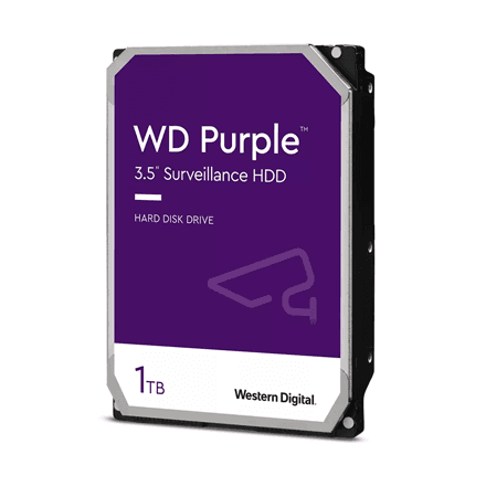 Western Digital | Hard Drive | Purple Surveillance WD11PURZ | 5400 RPM | 1000 GB – image 1