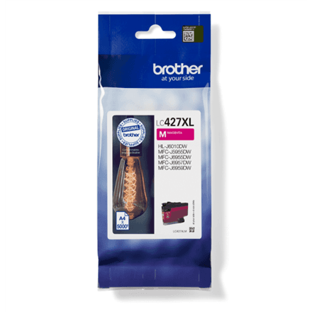 Brother LC427XLM | Ink Cartridge | Magenta – nuotrauka 1