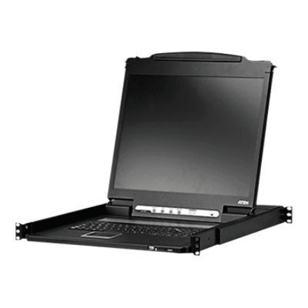 Aten Lightweight PS/2-USB VGA 19" LCD Console with USB Peripheral – image 1