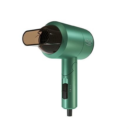 Adler | Hair Dryer | AD 2265 | 1100 W | Number of temperature settings 2 | Green – image 1