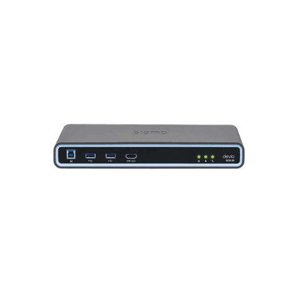 BIAMP Conferencing Hub with microphone | Devio SCR-20C | White – image 1