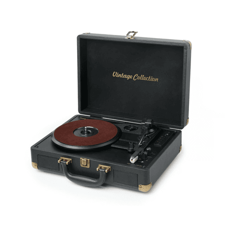 Muse | Turntable Stereo System | MT-103 GD | Black | 3 speeds | USB port | AUX in – nuotrauka 1
