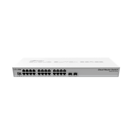 MikroTik Cloud Router Switch CRS326-24G-2S+RM – nuotrauka 1