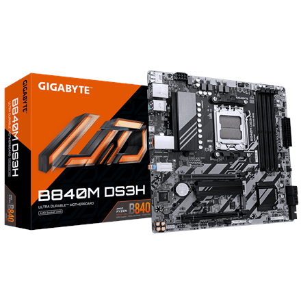 Gigabyte B840M DS3H Processor family AMD – nuotrauka 1