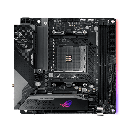 Asus ROG STRIX X570-I GAMING · Processor family AMD · Processor socket AM4 – nuotrauka 1