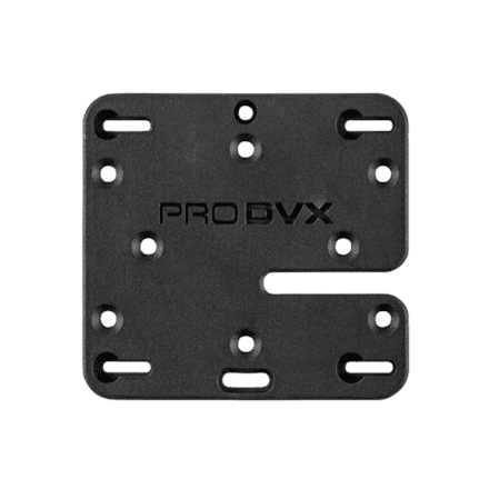 ProDVX | GM 75 Single Plate Glass Mount Bracket | Black – nuotrauka 1