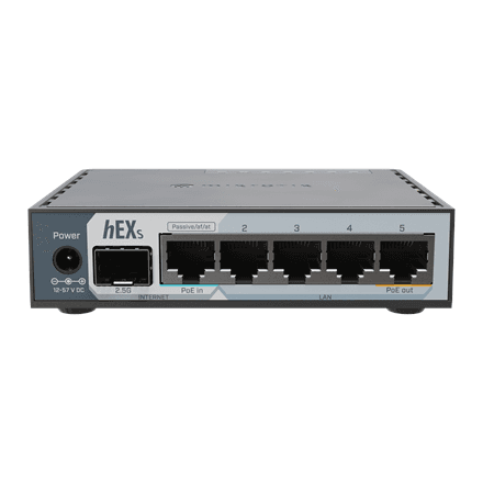 MikroTik hEX S (2025) – nuotrauka 1