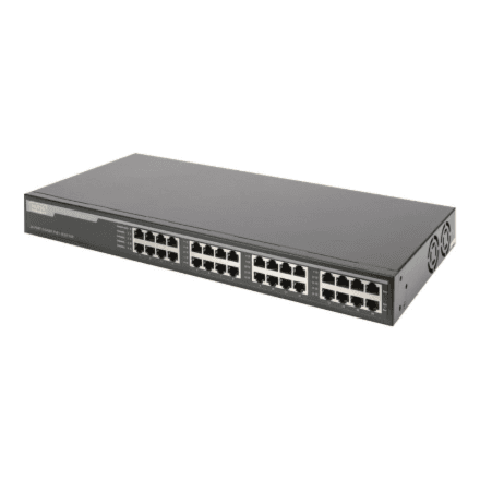 DIGITUS 10G Ethernet PoE+ Injector Hub, 802.3at, 10G | Digitus – image 1