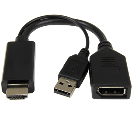 Cablexpert Active 4K HDMI to DisplayPort Adapter – nuotrauka 1