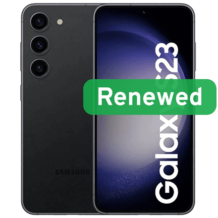 Samsung Renewed Grade C | Galaxy S23 | Phantom Black | 6.1 " | 256 GB | 5G – image 1