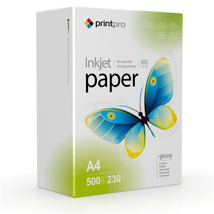 ColorWay PrintPro Photo Paper, 500 sheets | High Glossy | 230 g/m² | A4 – nuotrauka 1