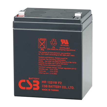 CSB | Battery, 12 V | HR1221WF2 | 21 W – nuotrauka 1