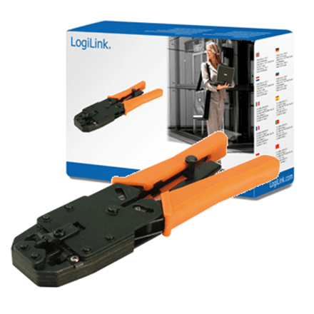 Logilink | Crimping tool universal with cutter and isolater metal – nuotrauka 1