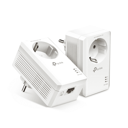TP-LINK AV1000 Gigabit Passthrough Powerline Adapter – nuotrauka 1