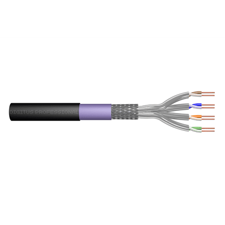 Digitus | Cat 7 S/FTP burial installation cable, simplex, PE | DK-1741-VH-10-OD – image 1