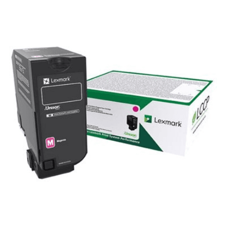 Lexmark CS725 Magenta Return Programme 12K Toner Cartridge · Lexmark 74C2HM0 · CS725 12K Toner Cartridge – nuotrauka 1