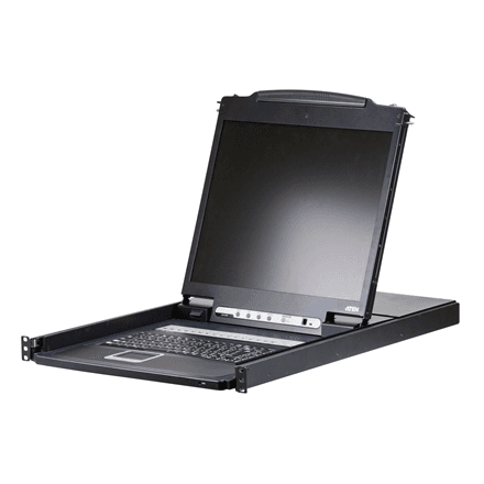 Aten | 16-Port PS/2-USB VGA 19" LCD KVM Switch | CL1316N – image 1