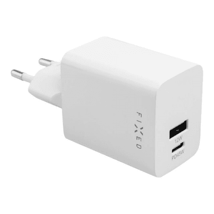Fixed Mini USB-C/USB Travel Charger 45W | FIXC45M-CU-WH – nuotrauka 1