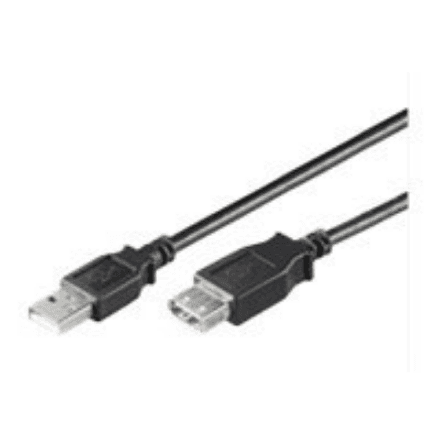 Goobay | USB 2.0 Hi-Speed Extension Cable | USB to USB | 0.3 m – nuotrauka 1