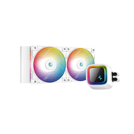 Deepcool | LS520 A-RGB | CPU Liquid Cooler | White | Intel, AMD – image 1