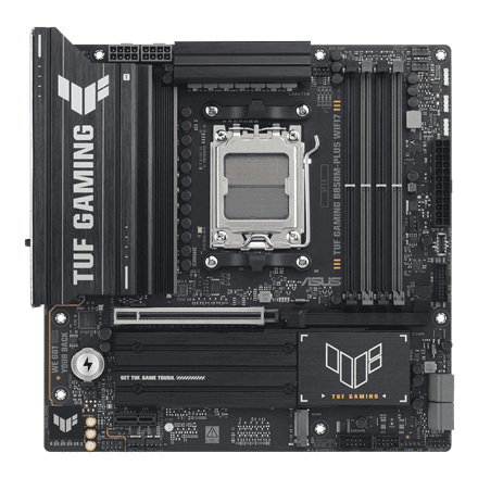 Asus TUF GAMING B850M-PLUS WIFI7 · Processor family AMD · Processor socket AM5 – nuotrauka 1