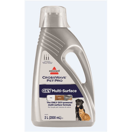 Bissell | CrossWave Pet Pro Oxy Multi-surface formula Cleaning Solution, 2 L – image 1