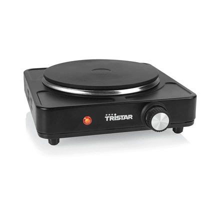 Tristar Table hob | KP-6151 | Number of burners/cooking zones 1 | Electric | Black – image 1